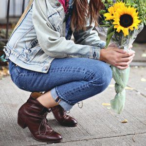 Frye Courtney Lace Up Boots